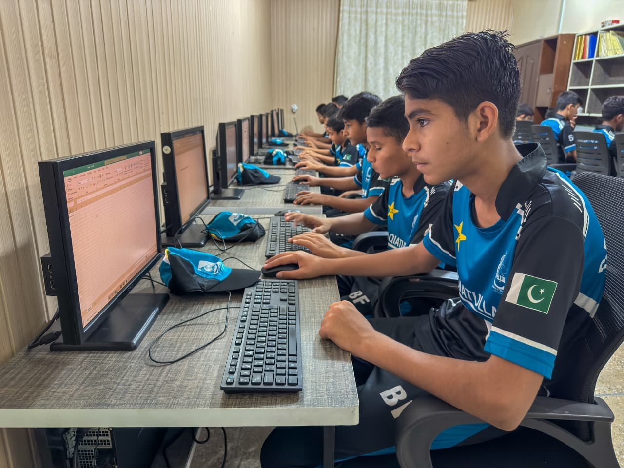 Science and practical technology learning lab for orphan students at Baqiatullah Foundation Pakistan